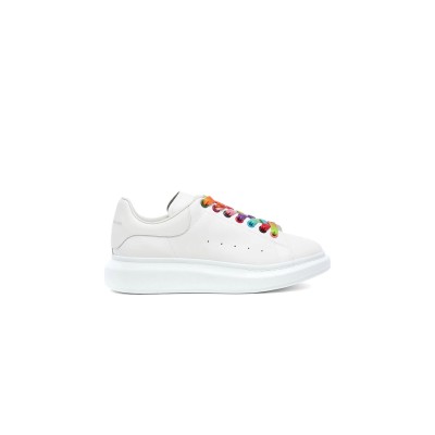 ALEXANDER MCQUEEN RAINBOW LACE OVERSIZED SNEAKER 553680WHX9P9035